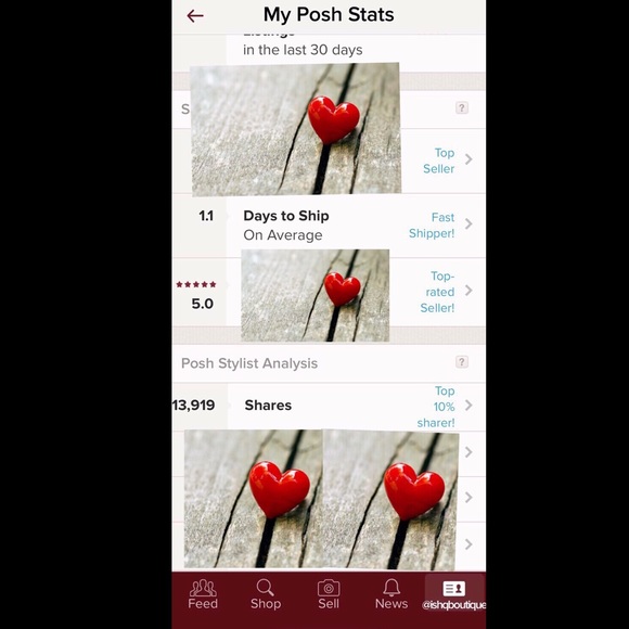 Ishq means love❤️❤️❤️❤️❤️Thanks for stopping by💋 - Picture 2 of 3